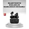 Aktif Gürültü Engelleme (ANC) Kablosuz Bluetooth Kulaklık – Dijital Ekranlı, Dokunmatik ve Uzun Pil Ömürlü