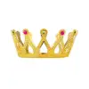 Rönesans Kostümlü Kraliyet Ortaçağ Altın Gold Kraliçe Prenses Tacı