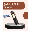 Alüminyum Gövdeli 2000 Lümen Güçlü LED El Feneri