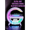 Android Uyumlu Akıllı Bluetooth Hoparlör Kablosuz Şarj Cihazı Standı