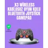 Android Uyumlu Gamepad X3 Game Stick Oyun Kolu Bluetooth Bağlantılı