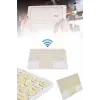Android ve İOS Uyumlu Bluetooth Klavye Touchpad Slim Kablosuz Wifi Q Klavye