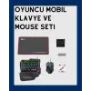 Android Uyumlu Klavye Mouse Oyun Seti – Gecikmesiz Bağlantı, Tak-Çalıştır Özellikli