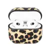 Apple AirPods 3.nesil Uyumlu Deri Kılıf Juni LEO-NE Leopar