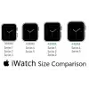 Apple Watch Uyumlu Deri Kordon 42-44-45mm RST1 Siyah
