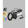 Araç Çakmak Girişli Metal Hava Kompresörü 10a Güçlü Motor