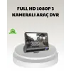 Araç Dvr Kamerası 3’lü 170° Geniş Açılı Full Hd Ve Park Destekli