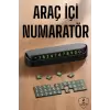 Araç İçi Numaratör Numaralık Torpido Üstü Açılır Kapanır Telefon Numarası Bırakma