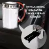 Araç İçi Oto Kokusuz Küllük RGB Işıklı Kapaklı