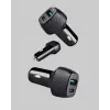 Araç Tipi Hızlı Şarj Adaptörü Type-C PD USB Çift Port Kompakt