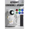 Astronot Görünümlü Projeksiyon Speaker Taşınabilir