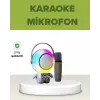 Astronot Tasarımlı Bluetooth Speaker ve Kablosuz Mikrofon Karaoke Seti