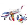 Ausini 252 Parça Yolcu Uçağı Peron Lego Seti