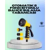 Ayarlanabilir Basınçlı 8 Modlu Bahçe Sulama Tabancası Hortum Atı
