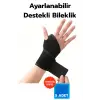 Ayarlanabilir Destekli Kadın erkek El Bilekliği Sağ Sol El Uyumlu, Spor Ve Günlük Kullanıma Uygun