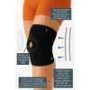 Ayarlanabilir Patella Destekli Ligamentli Menüsküs Çapraz Bağ Koruma Spor Koşu İçin Silikonlu Dizlik