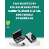 Ayna Tasarımlı Şarj Kutulu Bluetooth 5.1 Kulaklık
