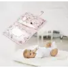 Baby Kullanımı Kolay Desenli Alt Bakım Çantası (pembe)