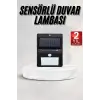 Bahçe Aydınlatması Güneş Enerjili Led Işık Lamba Sensörlü Dekoratif