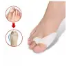 Baş Parmak Bunyon Silikonu Parmak Arası Destek Medikal Silikon  Ağrı Azaltmaya Yardımcı
