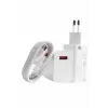 Beyaz Ultra Plus Hızlı Şarj Seti Şarj Adaptörü ve Kablosu 67W