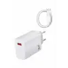 Beyaz Ultra Plus Hızlı Şarj Seti Şarj Adaptörü ve Kablosu 67W