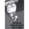 Beyaz Yeni Nesil Pro Bluetooth Kulaklık Yüksek Ses Kaliteli Anc Özelliği