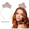 Birthday Princess Kristal Taç – Rose Gold Kaplama