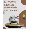 Bluetooth 5.0 Kulak İçi Kablosuz Kulaklık – Dokunmatik Kontrol, Düşük Gecikme