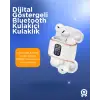 Bluetooth 5.3 Kulaklık – Kulakiçi, ANC+ENC, 4 Adet Set, Dijital Göstergeli
