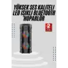 Bluetooth Hoparlör Büyük Boy Ses Bombası Fm Radyolu