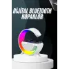 Bluetooth Hoparlör G Şekli Atmosfer Akıllı Rgb Lamba Wireless Kablosuz Şarj