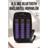 Bluetooth Hoparlör RGB Işıklı USB SD Kart Girişli Taşınabilir