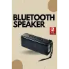 Bluetooth Hoparlör Speaker Saat Göstergeli Uzun Pil Ömrü Taşınabilir