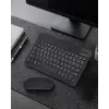 Bluetooth Klavye Mouse Seti Taşınabilir Wireless Bilgisayar Aksesuarı