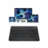 Bluetooth Şarj Edilebilir Mini Q Klavye Kablosuz Taşınabilir