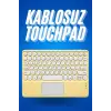 Bluetooth Touchpad Klavye Ultra İnce Taşınabilir Q Klavye
