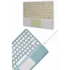 Bluetooth Touchpad Klavye Ultra İnce Taşınabilir Q Klavye