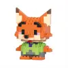 Bricks Zootropolis Nick Wilde Mini Lego Figürü