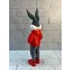 Bugs Bunny Dekoratif Figür 10×34 Cm Modern Tasarım