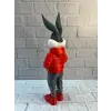 Bugs Bunny Dekoratif Figür 10×34 cm Modern Tasarım