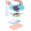 Bükülebilir Esnek Kesme Matı Meyve Sebze Doğrama Kesme Tahtası 20x30 Cm