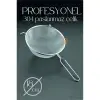 BX 18 Cm Süzgeç 304 Paslanmaz Çelik