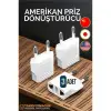 BX Amerikan Fişi Dönüştürücü - Amerikan Priz Adaptörü 3 ADET