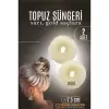 GOLD Mini Saç Topuz Süngeri  2 ADET 7.5 CM Çap 3 cm Kalınlık