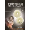 GOLD Mini Saç Topuz Süngeri  2 ADET 8.5 CM Çap 3.5 cm Kalınlık