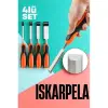 Iskarpela Seti - Vanadyum Çelik Ahşap İşleme Aleti  Profesyonellere Ahşap Keski Seti