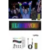 Cama Yapışan En Büyük Boy 16X96 Telefon Kontrollü Led Ekran Digital Araba Yazısı