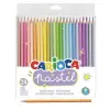 Carioca Pastel Renkli Kuru Boya Kalemi 24lü