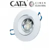 CATA CT 5256 Beyaz Kasa Led Spot 8W 3200K Gün Işığı